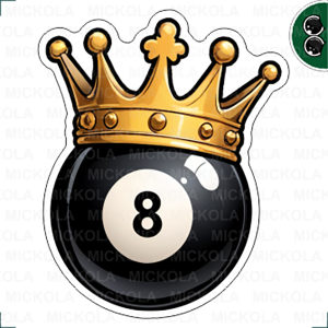 Bola 8 Coroa      