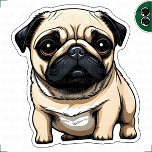 Dog Pug 1      