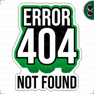 Error 404 Not Found      