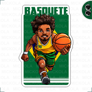 Jogador de Basquete Brasileiro      