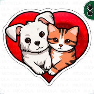 Love Cat Dog      