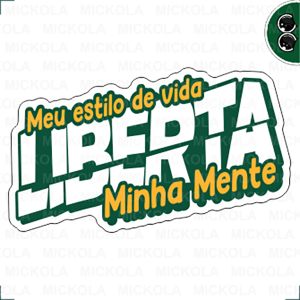 Meu estilo de vida liberta minha mente      