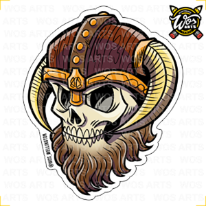 Skull Viking Wos      